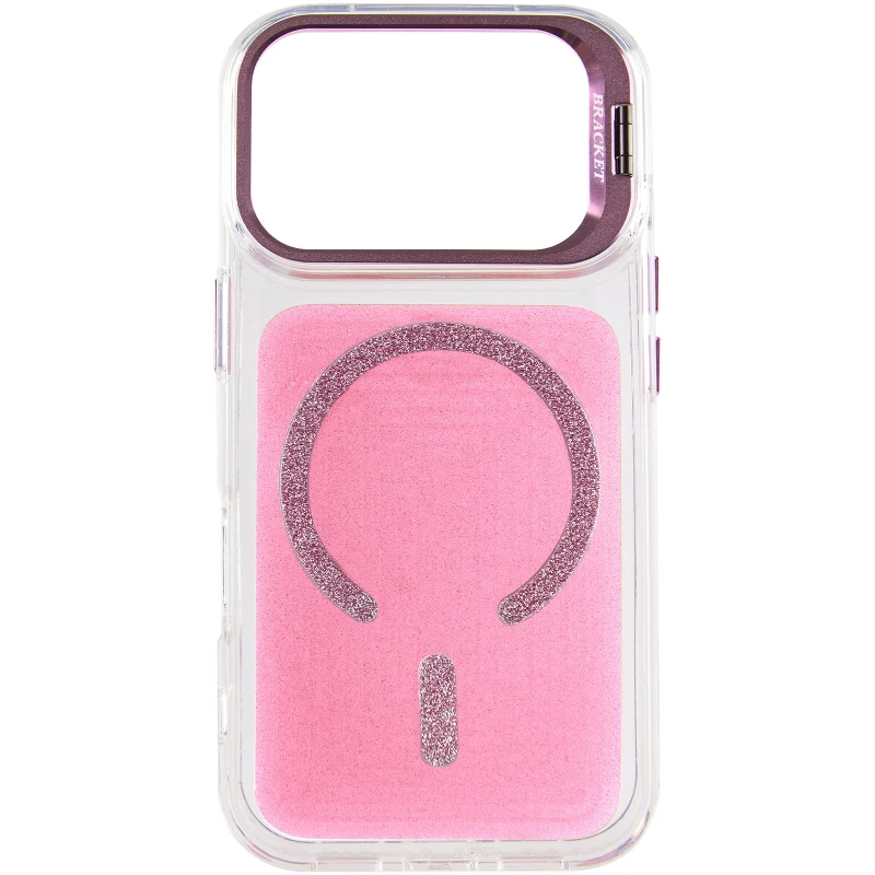 Чохол TPU+PC Jewel Sparkle with MagSafe для Apple iPhone 17 Pro (6.3") – Pink Ruby. Фото 4 з 8