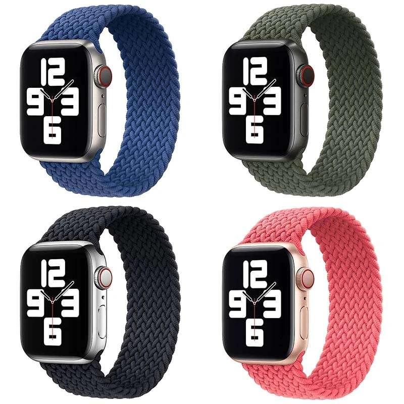 

Ремінець Braided Solo Loop для Apple watch 42mm/44mm 155mm