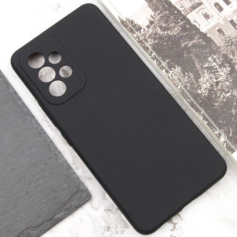 Чехол Silicone Case Lakshmi Premium з закритою камерою на Samsung Galaxy A52 4G / A52 5G – Черный / Black. Фото 8 из 9