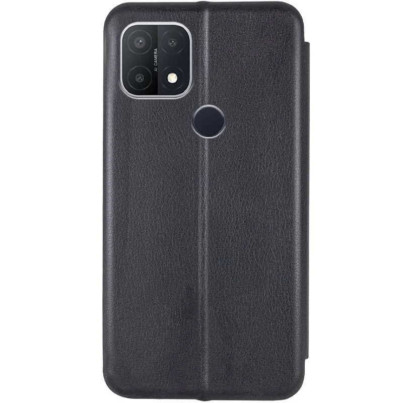Чехол-книжка классический для Oppo A15s / A15 – Черный. Фото 3 из 4