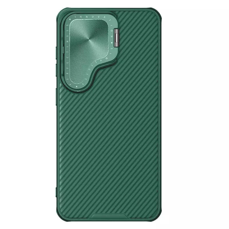 

Карбоновая накладка Nillkin Camshield Prop для Samsung Galaxy S24 (Deep Green)