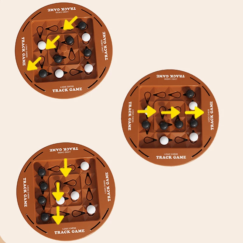 Настільна інтерактивна гра Ummi ME-155 Orbital Logic Chess – Brown. Фото 2 з 6