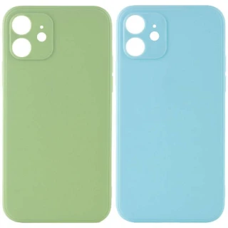 Цветной силиконовый чехол с защитой камеры для Apple iPhone 12 (6.1") фото 1 Цветной силиконовый чехол с защитой камеры для Apple iPhone 12 (6.1") фото 1 из 1