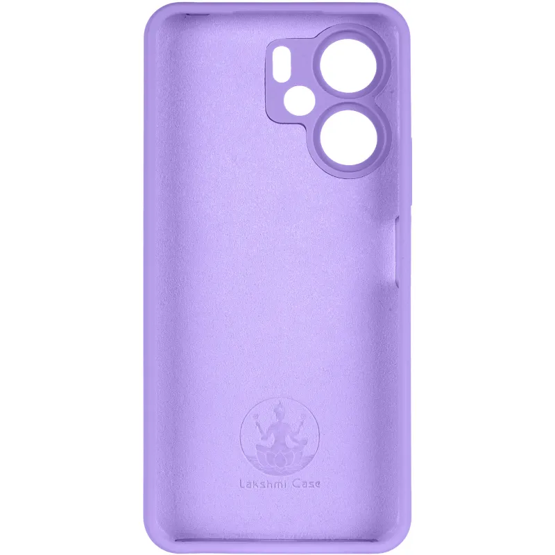 Чохол Silicone Case Lakshmi Premium із закритою камерою для Xiaomi Redmi 13C – Бузковий / Dasheen. Фото 5 з 7
