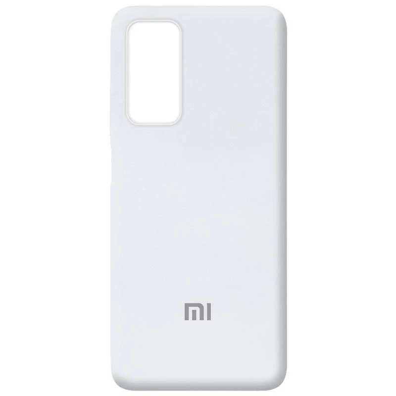 

Чохол Silicone Case з закритим низом на Xiaomi Mi 10T (Білий / White)