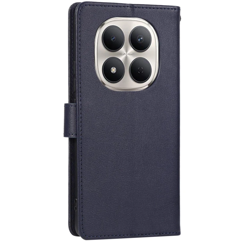 Шкіряний чохол-книжка Essential Case для Xiaomi Redmi Note 15 Pro 5G – Синій / Navy Blue. Фото 2 з 5