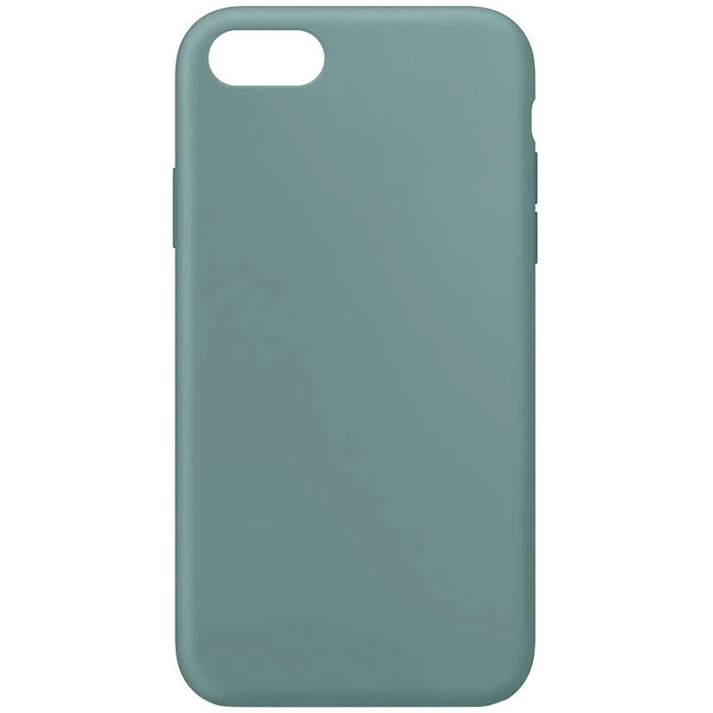 Чехол с закрытым низом Silicone Case для Apple iPhone 6/6s (4.7") – Зеленый / Cactus. Фото 1 из 1