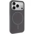 Чехол Silk Full Protective (AA) NO LOGO with Magnetic Fit для Apple iPhone 17 Pro Max (6.9") – Серый / Dark Gray. Фото 1 из 4