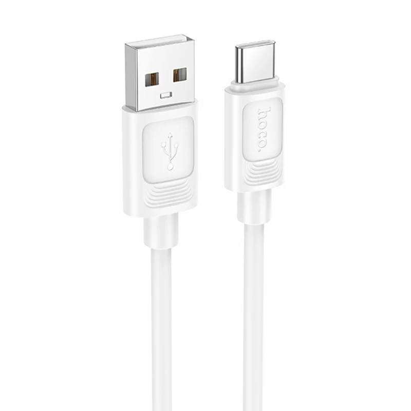 Дата кабель Hoco X122 Benefit USB to Type-C 3A (1m) – White. Фото 1 з 4