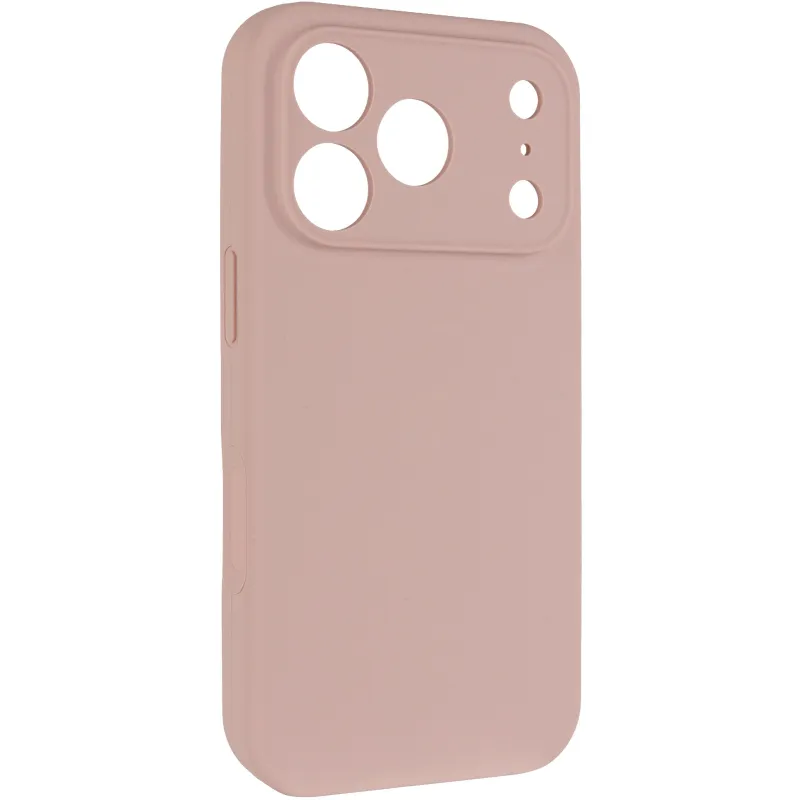 Чехол Silk Full Camera Protective (AA) NO LOGO для Apple iPhone 17 Pro Max (6.9") – Розовый / Pink Sand. Фото 1 из 5