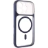 Чохол TPU GETMAN Moon Clear with MagSafe для Apple iPhone 16 Pro – Blue. Фото 2 з 6