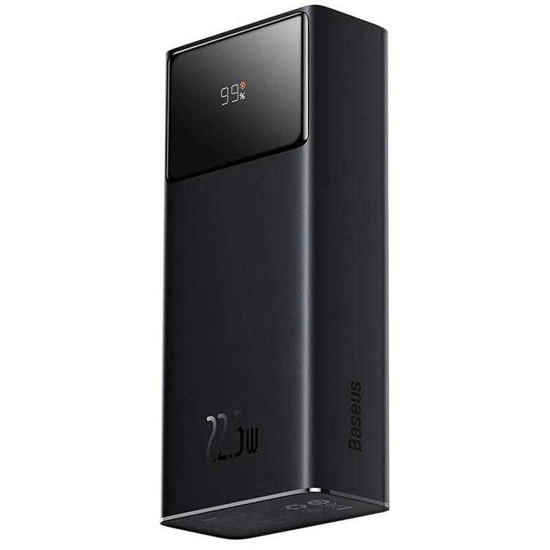 Портативний зарядний пристрій Baseus Star-Lord Digital Display 22.5W 30000mAh (PPXJ080101) – Black. Фото 4 з 5