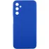 Цветной силиконовый чехол с защитой камеры для Samsung Galaxy A27 – Синий / Dark Blue. Фото 1 из 2