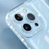 Силіконовий чохол з візерунком на Apple iPhone 14 Pro (6.1") – Блакитний. Фото 4 з 4