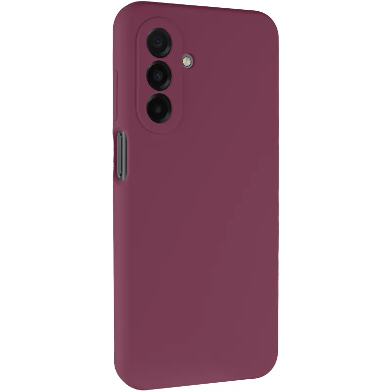 Чохол Silicone Case Lakshmi Premium із закритою камерою для Samsung Galaxy A17 4G/5G – Бордовий / Plum. Фото 2 з 11