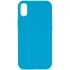 Чехол Silk Full Protective (AA) NO LOGO для Apple iPhone XR (6.1") – Голубой / Blue. Фото 1 из 3
