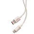 Дата кабель Baseus Habitat Series Fast Charging USB to Type-C 100W (2m) (P1036020) – Wheat Pink. Фото 3 з 4