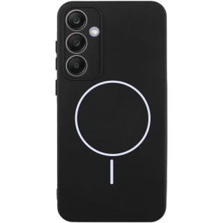 Чохол Silicone Cover Lakshmi Full Camera (AA) with Magnetic Fit для Samsung Galaxy S23 FE — Чорний / Black