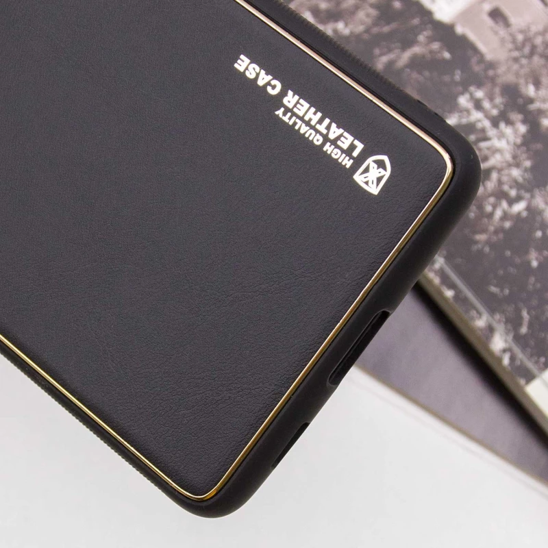 Шкіряний чохол Xshield на Samsung Galaxy S21 Ultra – Чорний / Black. Фото 11 з 11