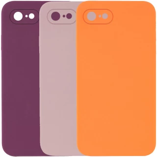 Чехол Silicone Case Square L с защитой камеры для Apple iPhone 7 / 8 (4.7") фото 1 Чехол Silicone Case Square L с защитой камеры для Apple iPhone 7 / 8 (4.7") фото 1 из 2