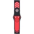 Силиконовый ремешок Sport Nike+ для Xiaomi Amazfit/Samsung 20 mm – black/red. Фото 3 из 3