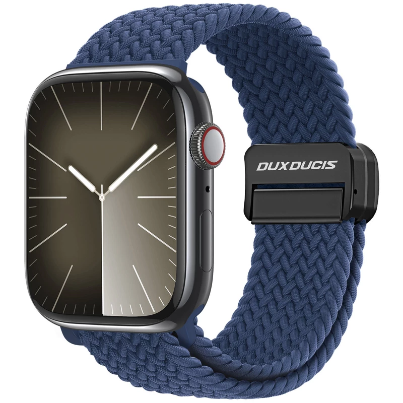 Ремешок Dux Ducis Nylon Woven для Apple Watch 38/40/41/42mm(ser.10) – Storm Blue. Фото 1 из 6