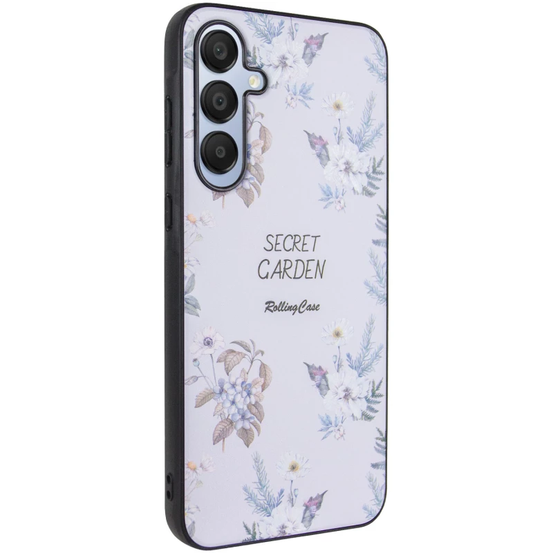 TPU+PC чехол Secret Garden для Samsung Galaxy A35 – White. Фото 2 из 11
