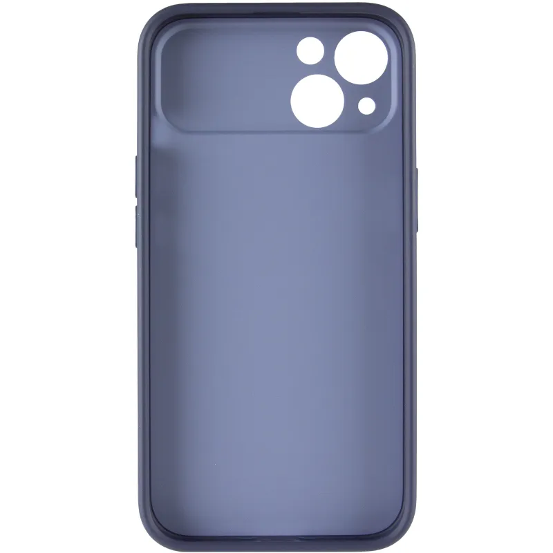Чехол Ummi Full Camera with Magnetic Fit HQ Ring для Apple iPhone 14 (6.1") – Синий / Navy Blue. Фото 4 из 7