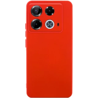 Кольоровий силіконовий чохол GETMAN із закритою камерою для Infinix Note 40 4G фото 1 з 2