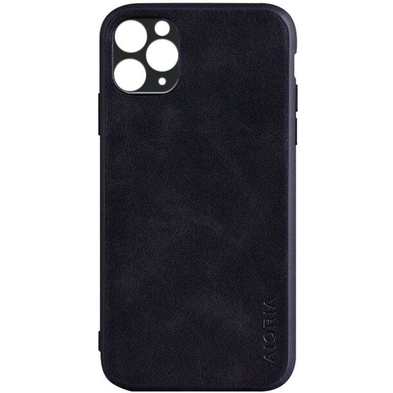 

Кожаный чехол AIORIA Vintage для Apple iPhone 11 Pro (5.8") (Черный), Чорний
