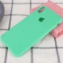 Чохол Silicone Case з закритим низом на Apple iPhone XR (6.1") – Зелений / Spearmint. Фото 2 з 3