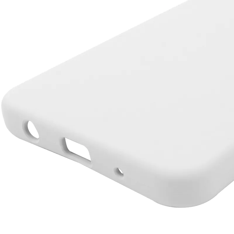 Чохол Silicone Case Lakshmi Premium із закритою камерою для Xiaomi Poco C71 – Білий / White. Фото 6 з 6