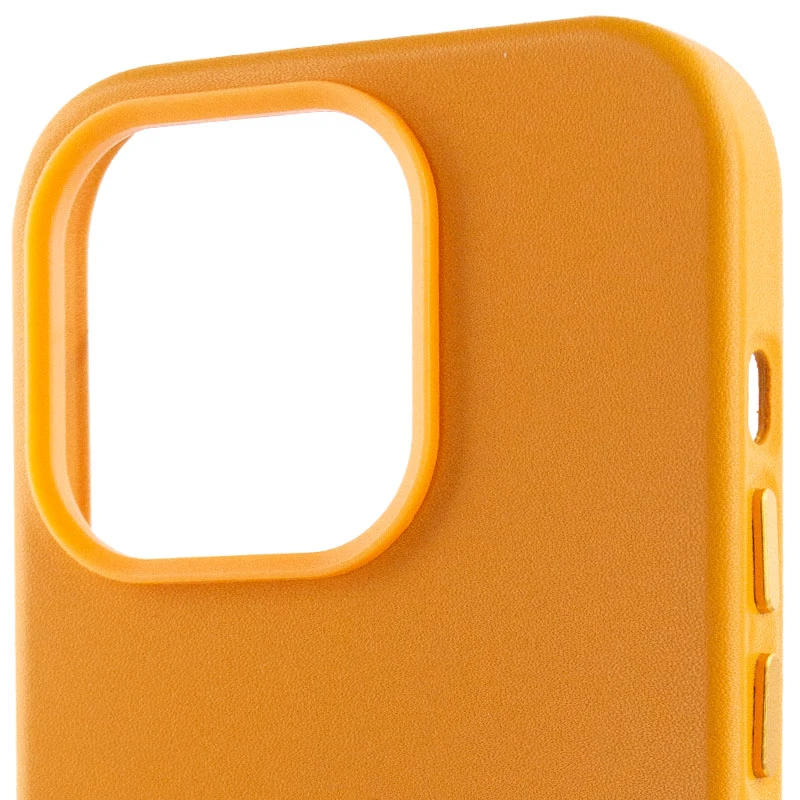 Шкіряний чохол Silicone Case Soft з MagSafe на Apple iPhone 13 Pro Max (6.7") – Golden Brown. Фото 6 з 8