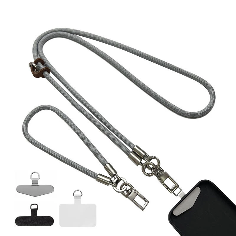 Набір шнурків 120см + 35см – Gray. Фото 1 з 3