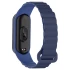 Ремінець Dual-color Magnetic для Xiaomi Mi Band 7/6/5/4/3 – Navy Blue / Blue. Фото 2 з 4