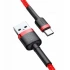 Дата кабель Baseus Cafule Type-C Cable 2A (2m) – Black / Red. Фото 2 из 5