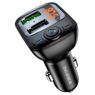 АЗУ FM-модулятор Borofone BC41 Eminency QC3.0 фото 1 из 8