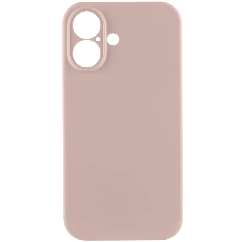 Чехол Silk Full Camera Protective (AA) NO LOGO для Apple iPhone 16 – Розовый / Pink Sand. Фото 4 из 8