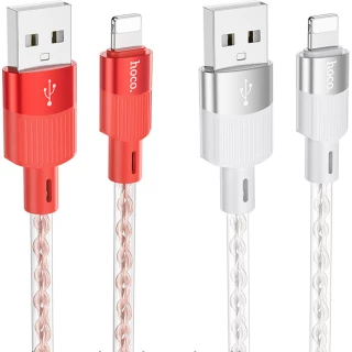 Дата кабель Hoco X99 Crystal Junction USB to Lightning (1.2m) фото 1 з 1