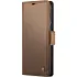 Шкіряний чохол-книжка CaseMe Nappa leather для Xiaomi Redmi Note 12S – Brown. Фото 1 з 6