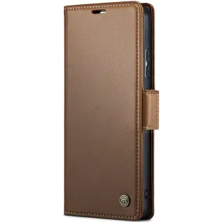 Шкіряний чохол-книжка CaseMe Nappa leather для Xiaomi Redmi Note 15 Pro+ 5G фото 1 з 10