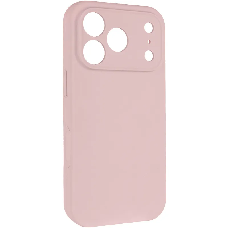 Чехол Silk Full Camera Protective (AA) NO LOGO для Apple iPhone 17 Pro Max (6.9") – Розовый / Chalk Pink. Фото 1 из 6