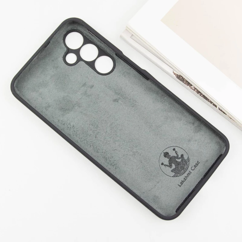 Чохол Silicone Case Lakshmi Plus з закритою камерою на Samsung Galaxy A04s – Чорний / Black. Фото 7 з 10