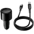 АЗУ Hoco Z69A Vivido PD37W+QC3.0 (1USB-A/2C) + кабель Type-C to Type-C – Black. Фото 3 из 6