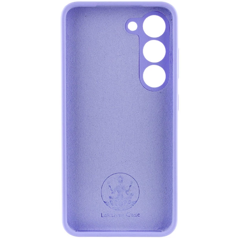 Чохол Silicone Case Lakshmi Premium з закритою камерою на Samsung Galaxy S24 FE – Бузковий / Dasheen. Фото 8 з 19