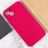 Чохол з захистом камери Silicone Case для Apple iPhone 15 (6.1") – Червоний / Rose Red. Фото 5 з 6