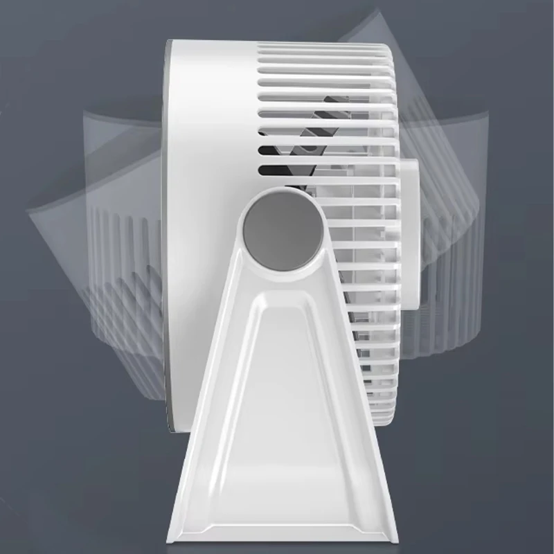 Портативний вентилятор S35 Built-in aromatherapy/mosquito repellent box 2400mAh – White / Gray. Фото 2 з 5