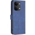 Шкіряний чохол-книжка Geometric Pattern для Xiaomi Poco X8 Pro Max – Blue. Фото 3 з 5