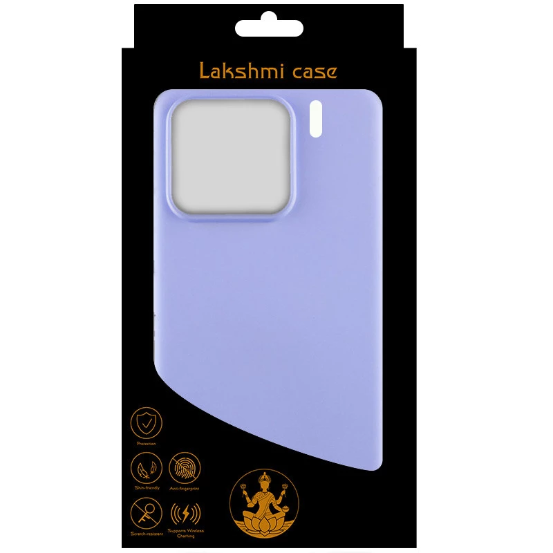 Чохол Silicone Case Lakshmi Premium на Xiaomi 15 Pro – Бузковий / Dasheen. Фото 5 з 5