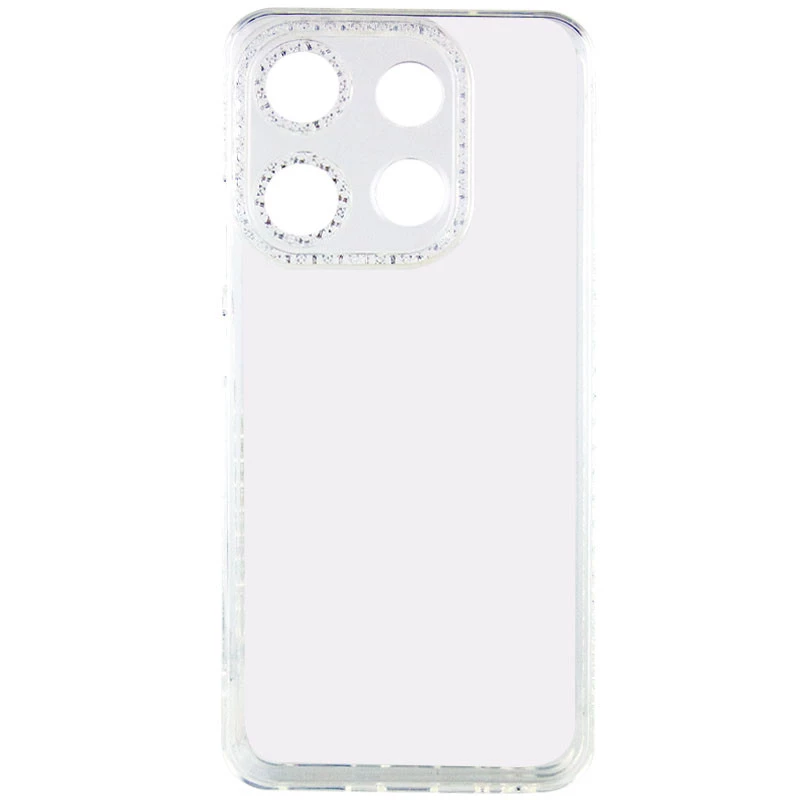 Силиконовый чехол с узором на Tecno Spark Go 2023 – Прозрачный. Фото 2 из 7